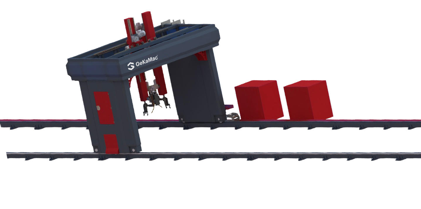 GANTRY TYPE BEAM WELDING SYSTEMS